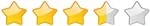 Three and a half stars Three and a half stars