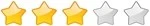 Three stars Three stars